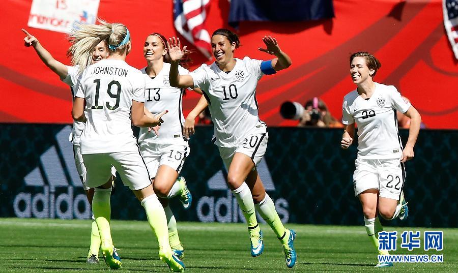 美国女足队员入选明年国际杯名单